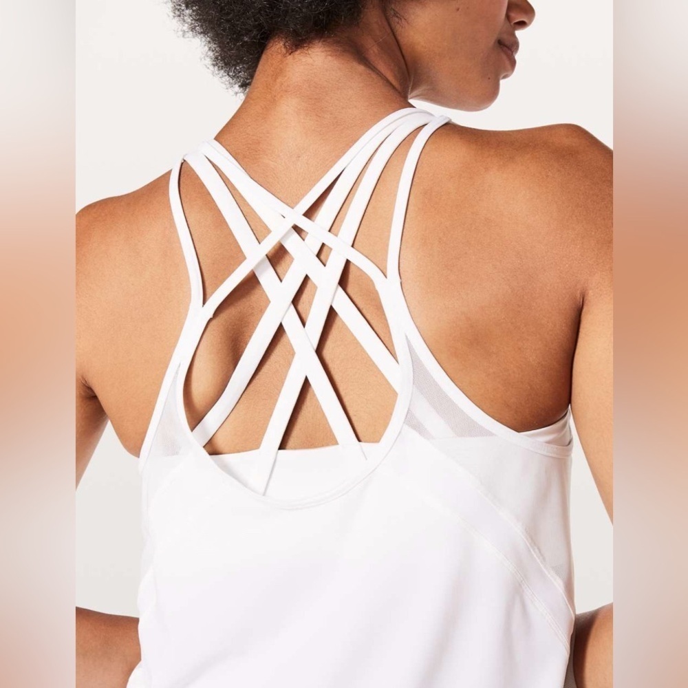 Lululemon Run Off-Route Tank
White​​​